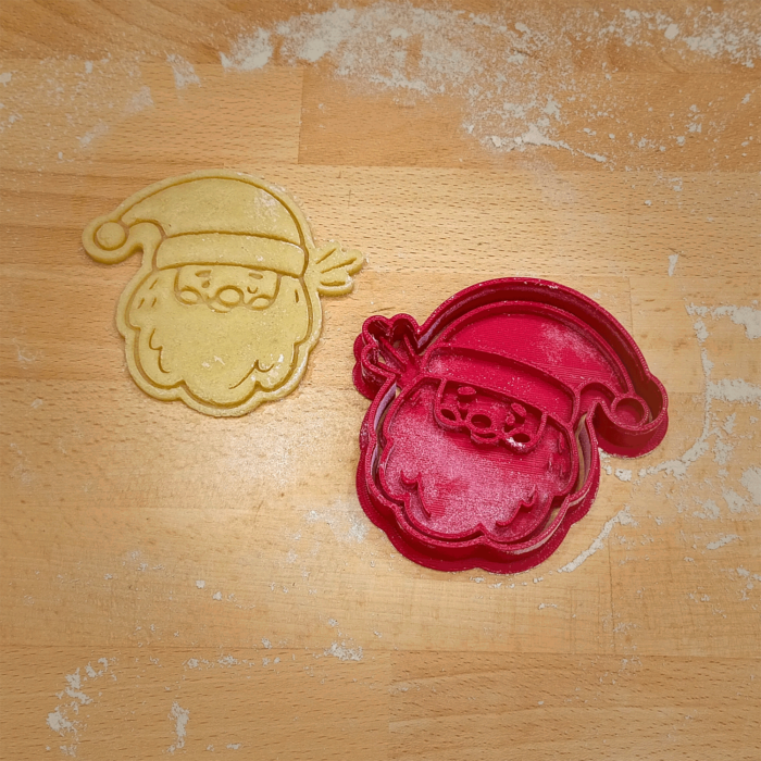 Papa Noël souriant