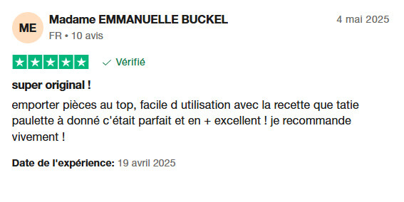 Avis trustpilot