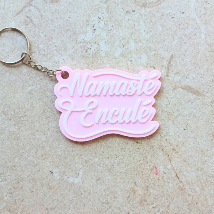 Porte clé Namasté Enculé – Image 3