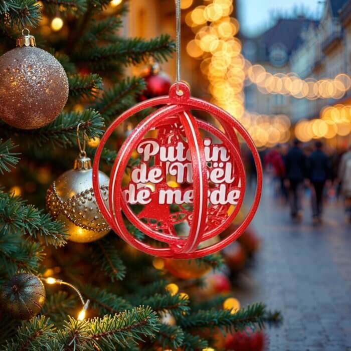 Boule de Noël - Putain de Noël de merde – Image 2