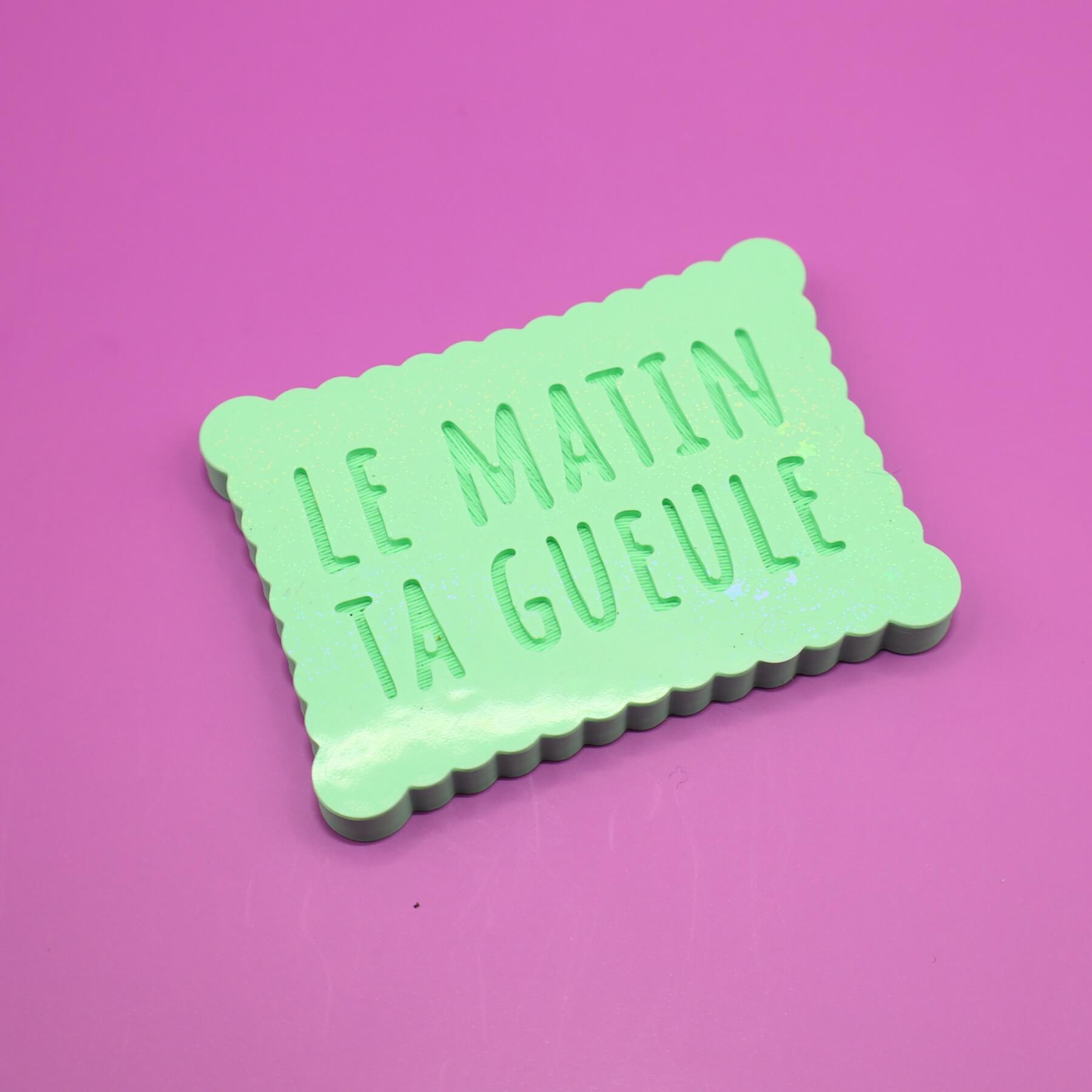 Magnet - Le matin ta gueule - Vert pale – Image 2