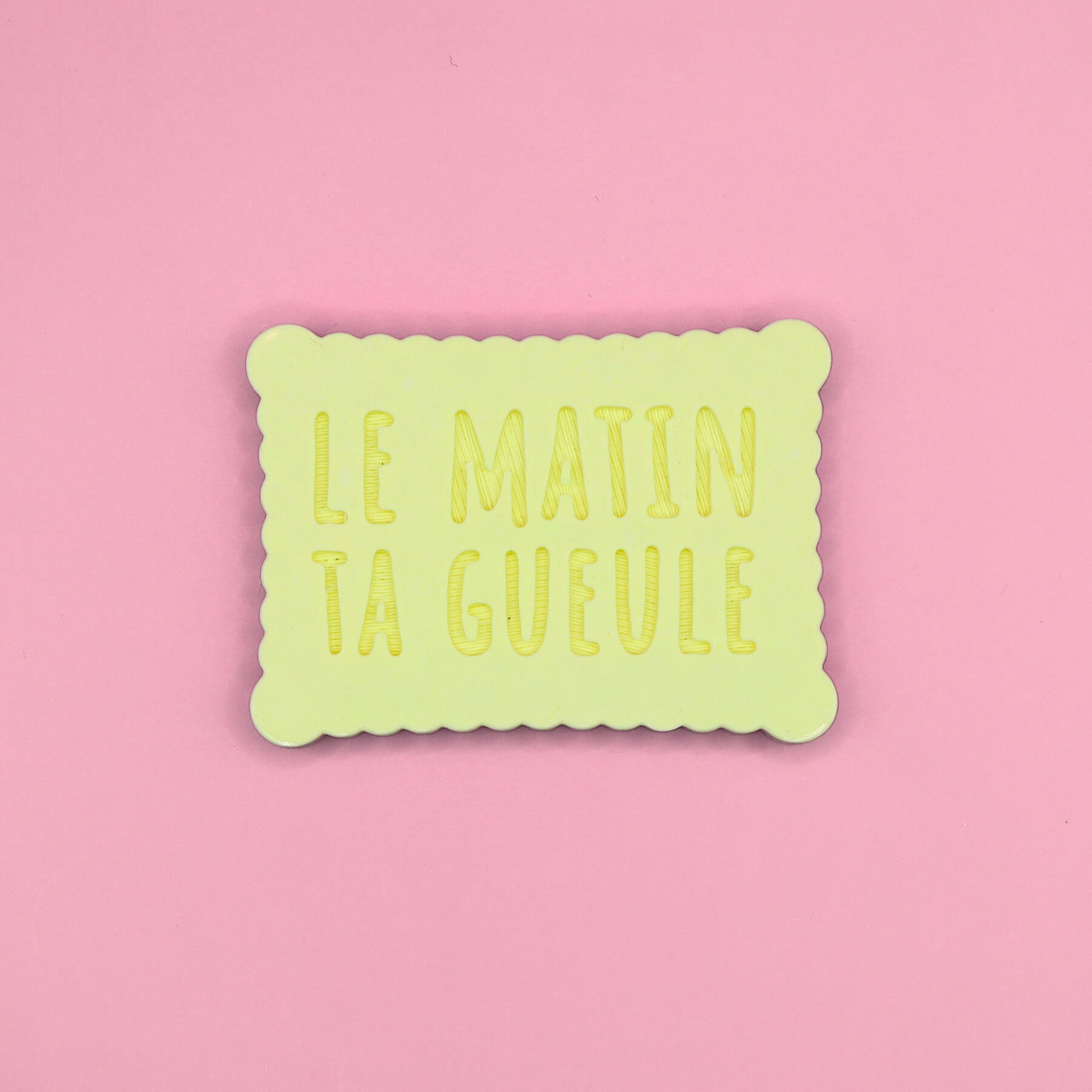 Magnet - Le matin ta gueule - Jaune – Image 3